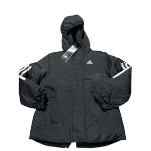 NWT Adidas Black Winter Jacket girls size 6